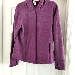 Purple Zip-Up Hoodie